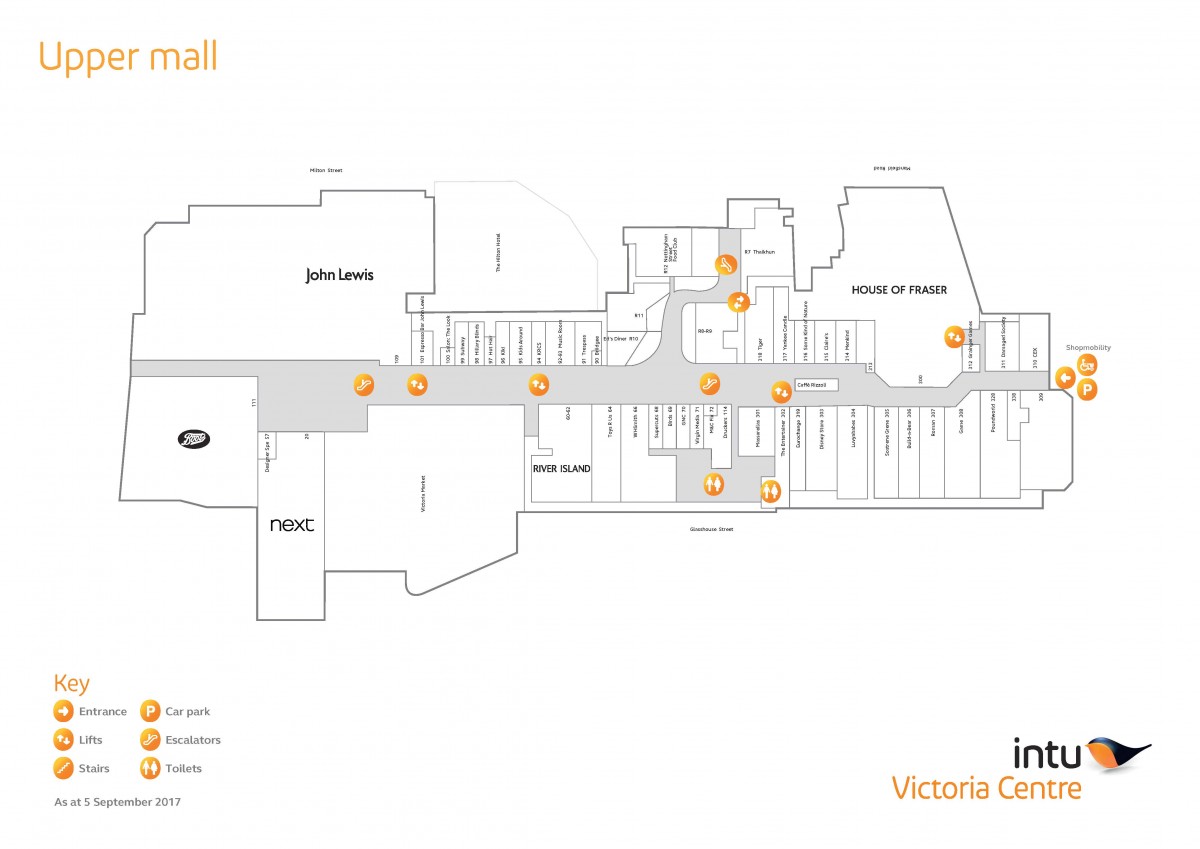 Victoria Centre Nottingham Floor Plan