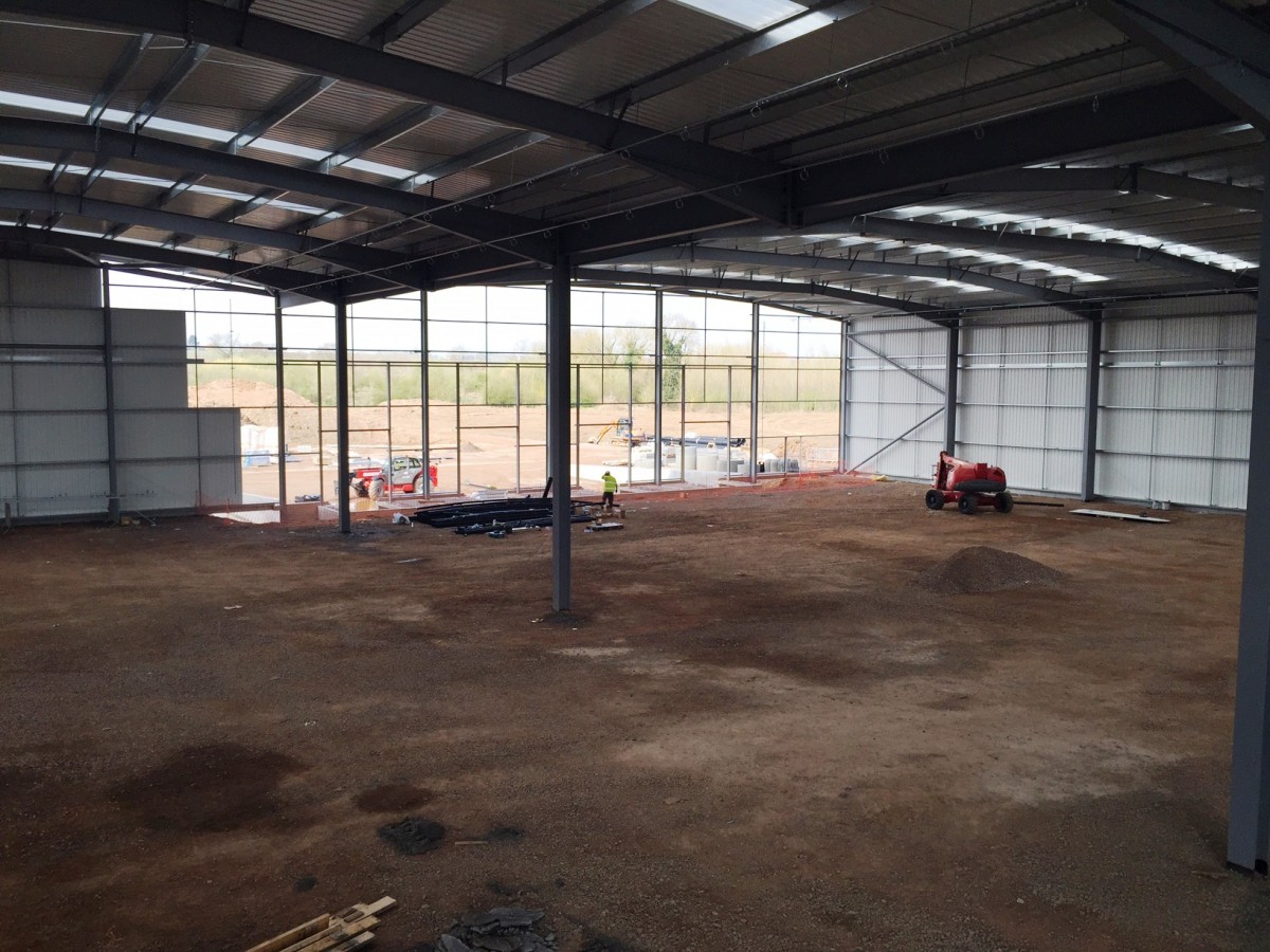 ASHBY WAREHOUSE GOING UP! NEW 30,000FT² DISTRIBUTION FACILITY