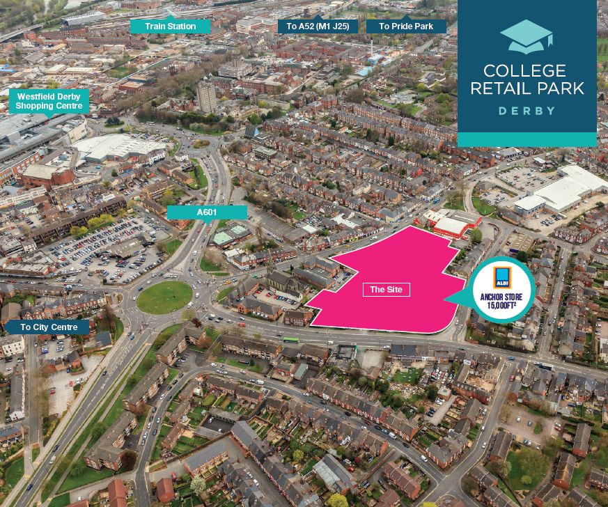 DERELICT DERBY SITE SET TO BE TRANSFORMED INTO NEW RETAIL PARK FHP FHP