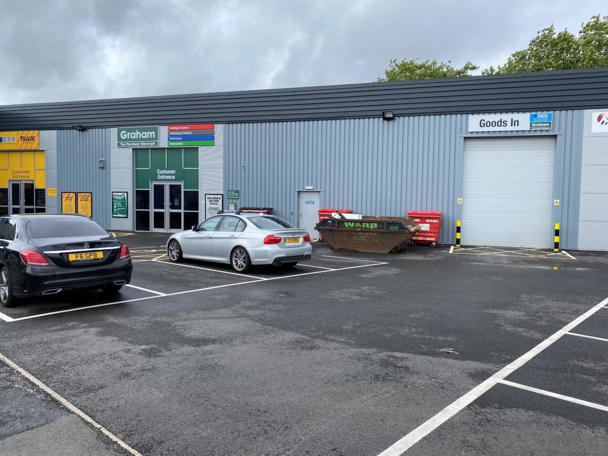 DERBY WAREHOUSE LET TO LOCAL CHARITY FHP FHP